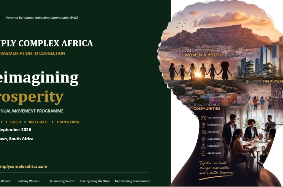 Simply Complex Africa Reimagining Prosperity Cape Town September 2026