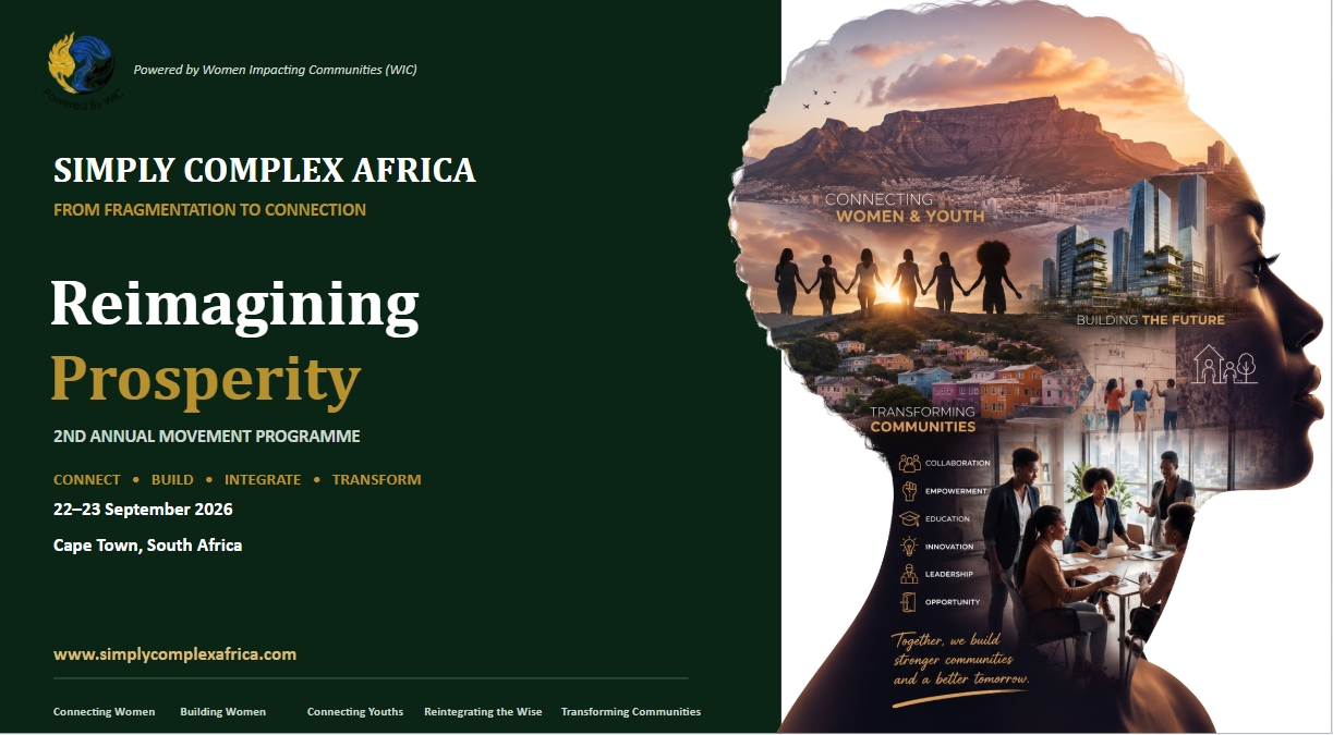 Simply Complex Africa Reimagining Prosperity Cape Town September 2026